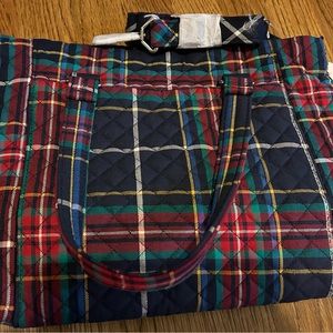 Vera Bradley Multi Strap Shoulder Bag  Tartan Plaid